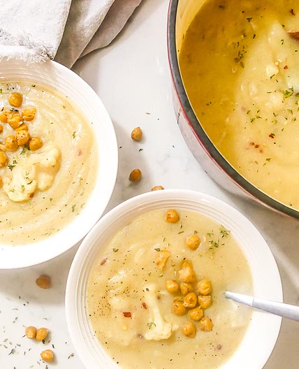 30-Minute Potato Cauliflower Soup