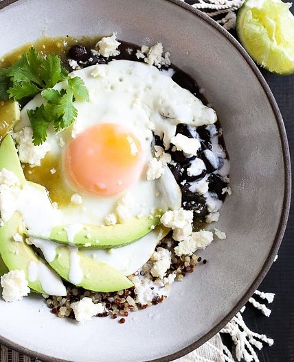 Quinoa Huevos Rancheros Bowls