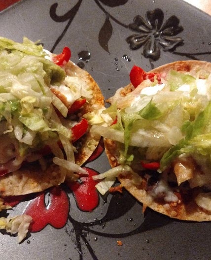 Black Bean Tostadas