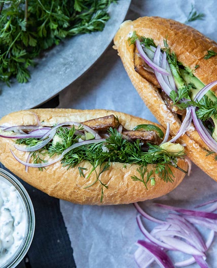 Lemongrass Tofu Bánh Mì Recipe