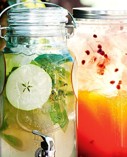 Apple-tea mocktail