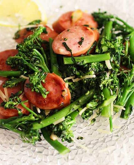 Broccolini With Sausage