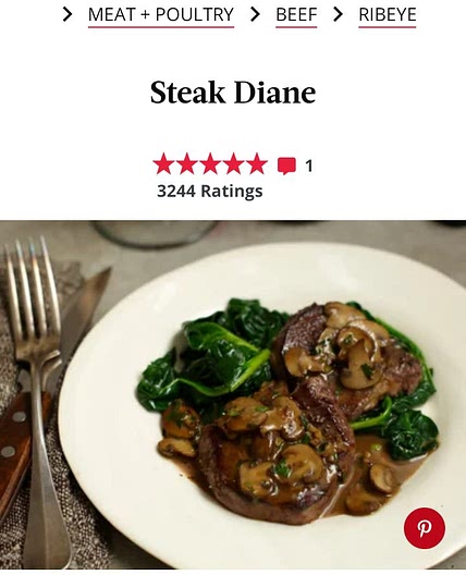 Steak Diane