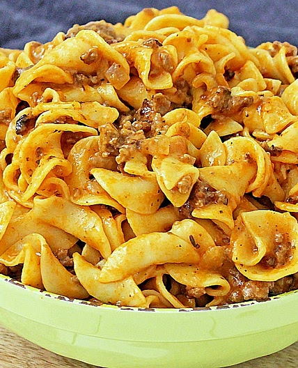 Creamy Tomato Beef Skillet