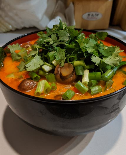 Thai Curry Noodle Soup with Tofu