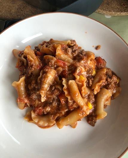 Cheesy Taco Pasta
