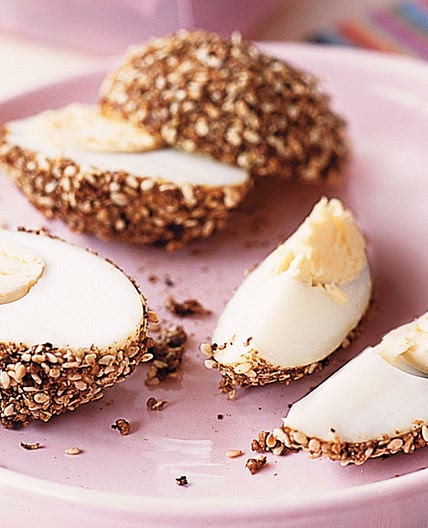 Dukkah eggs