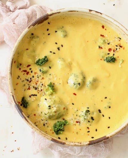 Vegan Broccoli Potato Soup