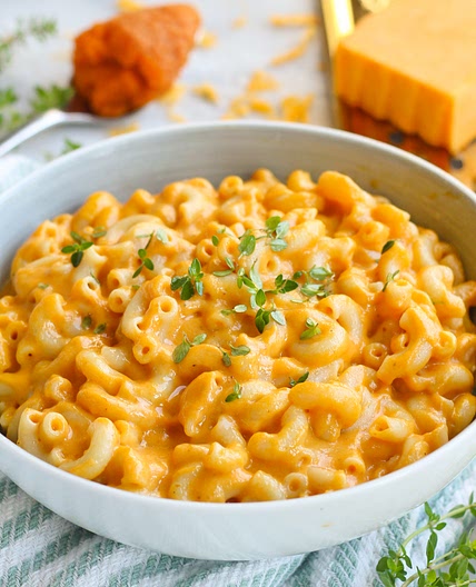 Brown Butter Pumpkin Mac & Cheese
