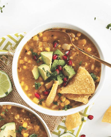 White Bean Posole Verde