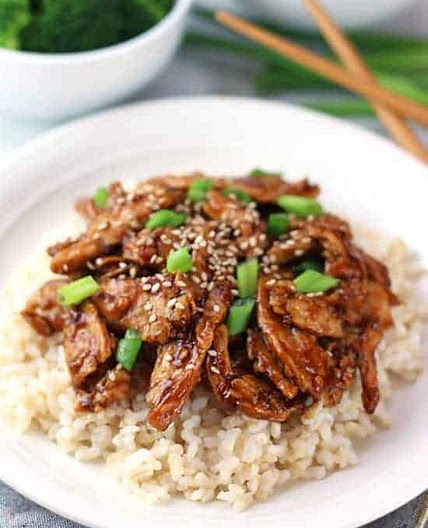 Mongolian Soy Curls
