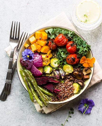Roasted Veggie Winter Bliss Bowl and 15 other blissful recipes
