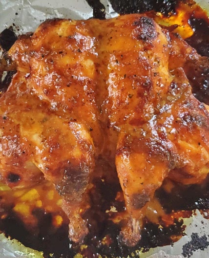 Honey Mustard Roast Chicken