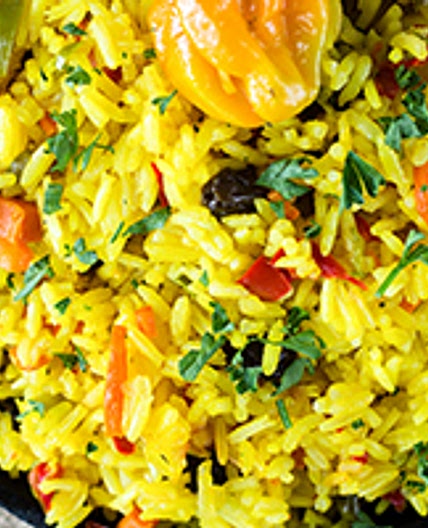 Yellow Saffron Rice