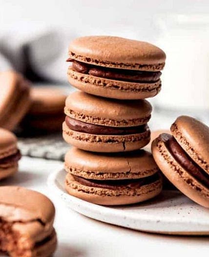 Chocolate Macarons
