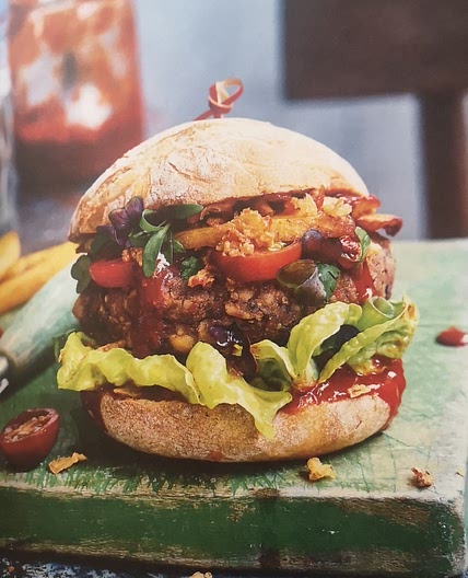 BBQ Black Bean Burger