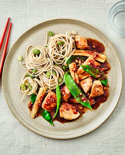 Szechuan Chicken & Baby Corn Stir-Fry