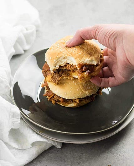 Crockpot Bacon/Bourbon Pulled Pork