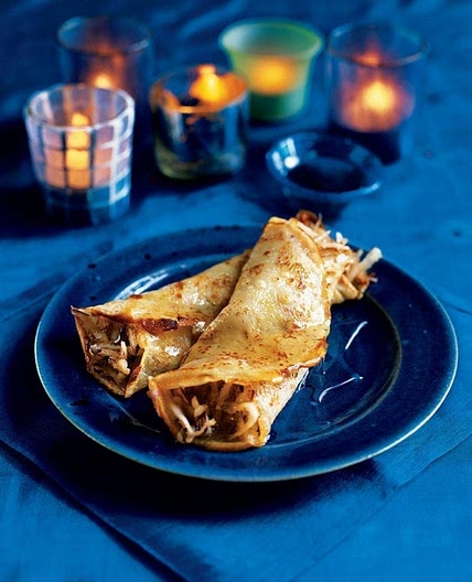 Goan coconut pancakes