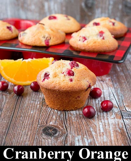 BEST Cranberry Orange Muffins