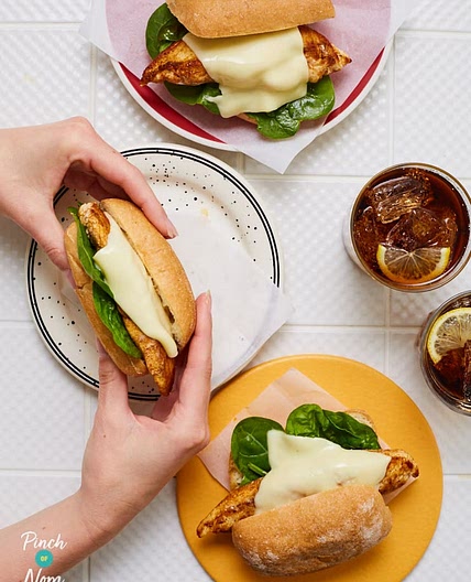 Cajun Spiced Chicken Burger | Slimming & Weight Watchers Friendly