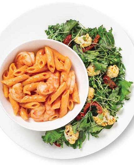 Shrimp Alfredo Skillet