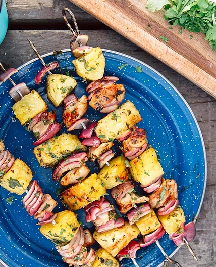 Pineapple Chicken Kabobs