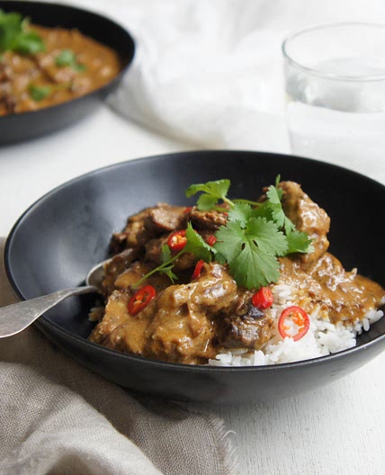 Slow-Cooked Indian Madras Beef Curry recipe