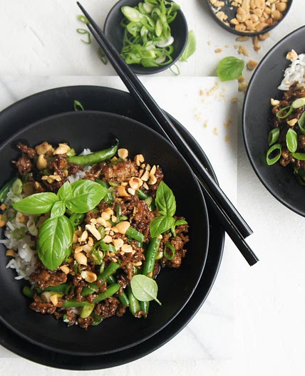Chinese Pork Mince Stir-Fry recipe
