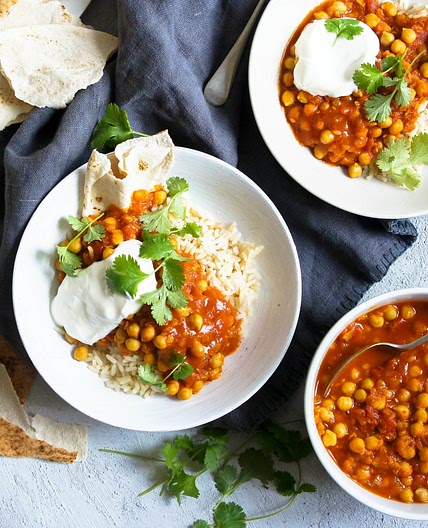 Chickpea and Lentil Curry Recipe