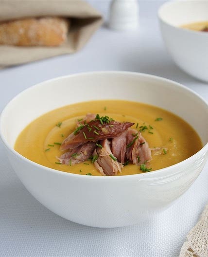 Slow Cooker Pea and Ham Soup Recipe
