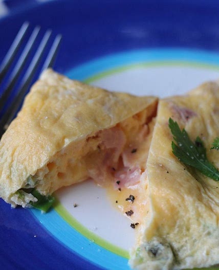 Omelette in a bag recipe