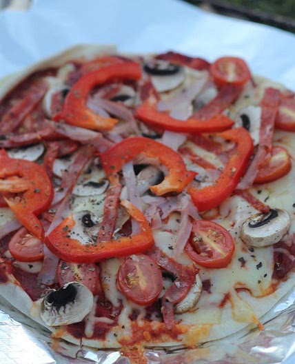 Campfire pizza recipe