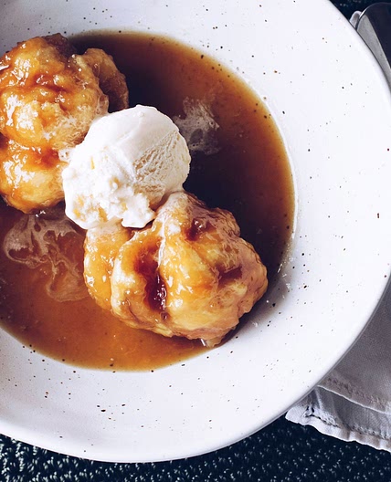 Butterscotch Dumplings Recipe