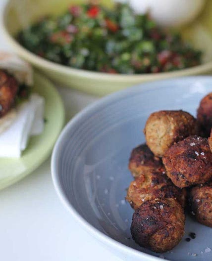 Lamb and chickpea balls recipe