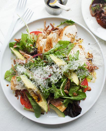 Chicken, Avocado and Bacon Salad Recipe
