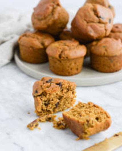 Gluten-Free Pumpkin Chocolate Chip Muffins