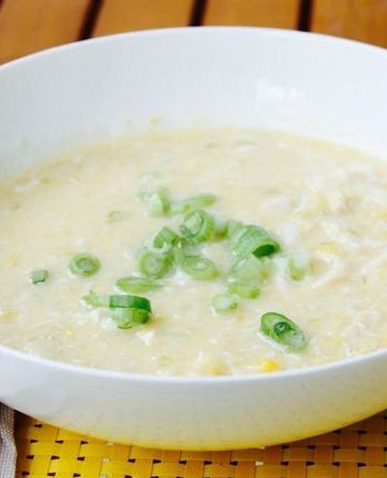 Chinese chicken and sweet corn soup recipe