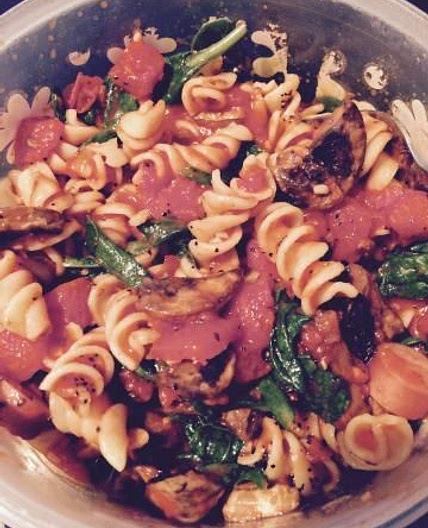 Chorizo and Mushroom Pasta recipe