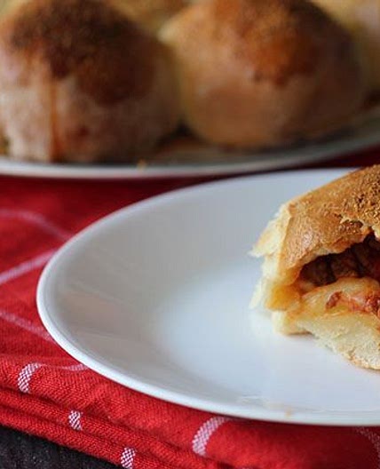 Cheeseburger pizza balls recipe