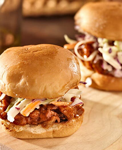 Porc effiloché à la mijoteuse