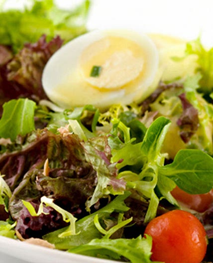 Salade aux oeufs