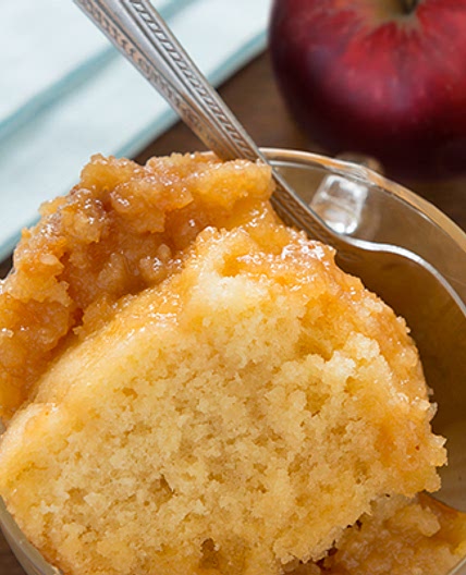 Pouding chômeur aux pommes