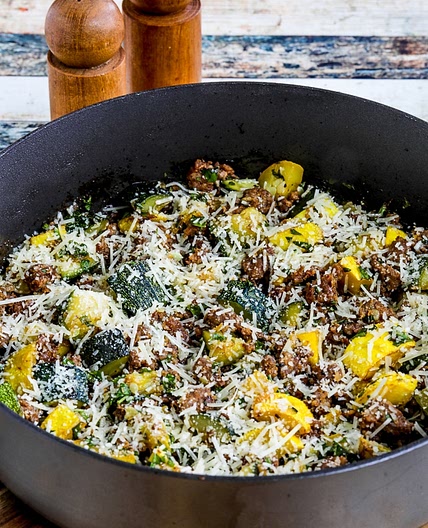 Italian Sausage and Zucchini Skillet Meal