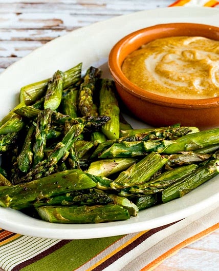 Asparagus with Dipping Sauce