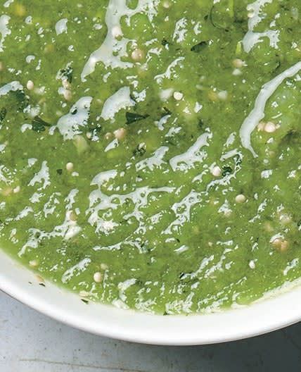 Spicy Tomatillo Salsa