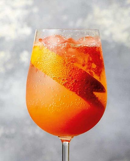 Sherbet Fizz Mocktail