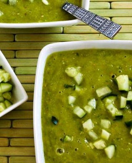 Green Tomato Gazpacho