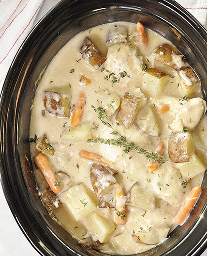 Crock Pot Creamy Ranch Chicken and Potatoes
