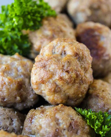 Easy Baked Meatballs